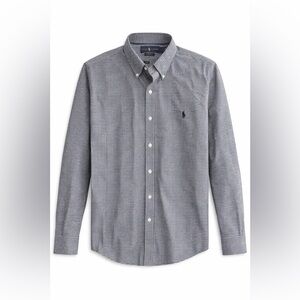 Ralph Lauren Classic Fit Performance Checkered Button-Down Shirt